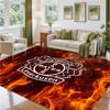 Bayer Leverkusen Football Design Crystal Velvet Rug Soft Decorative Mat for Bedroom Entrance