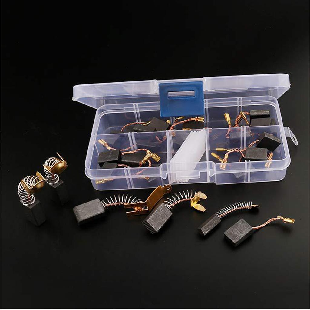 4 шт. Дрель электрическая шлифовальная машина сменная угольная щетка запасная часть для электрического молотка режущий станок угловая шлифовальная машина