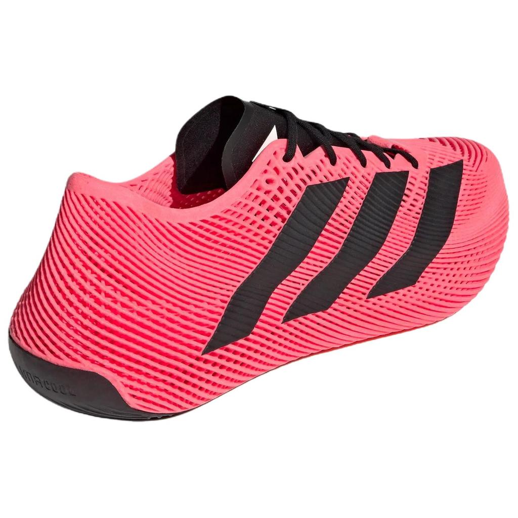 adidas Мужские кроссовки Climacool на шнуровке, розово-черные, KI2678