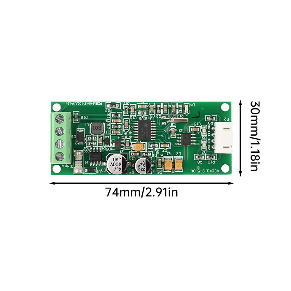 PZEM-004T Digital Voltmeter Ammeter Wattmeter 100A AC 80-260V Digital Test Pulse Communication TTL Serial Module COM2\COM3\COM4