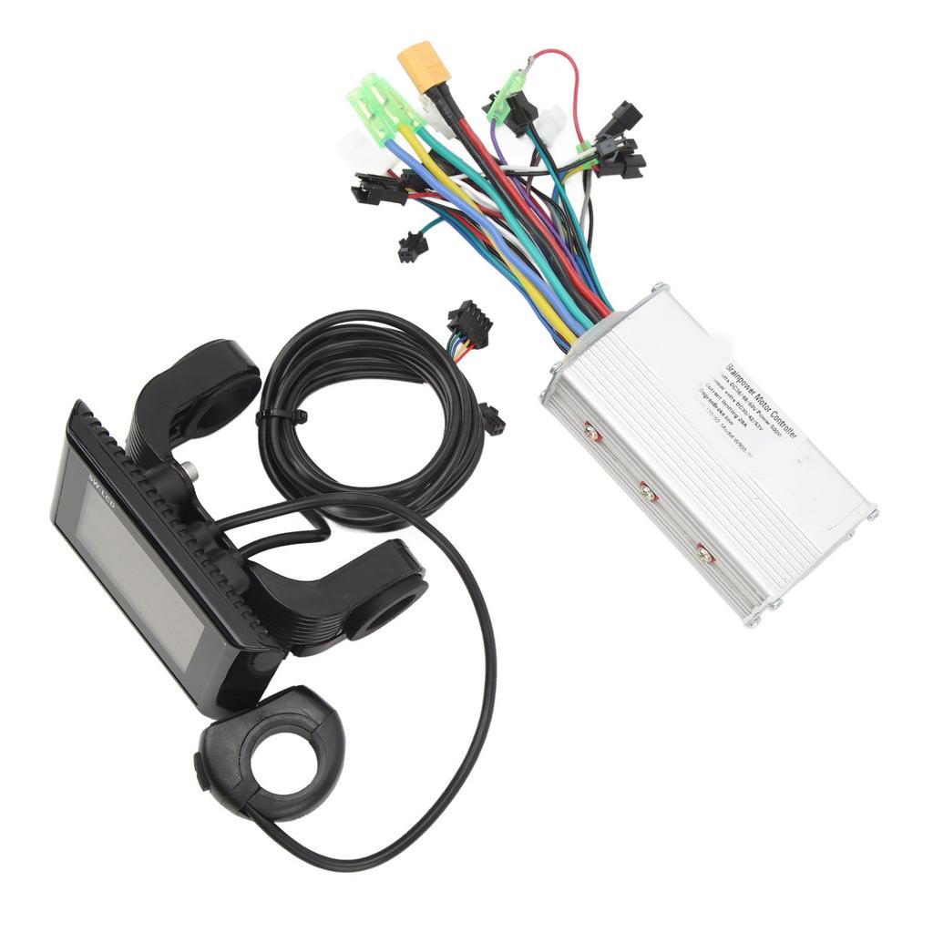 36В 48В 60В 500Вт 28А Панель W900 Синусоидальный 3-режимный Бесколлекторный Контроллер Комплект Комплект для Переоборудования Электровелосипеда