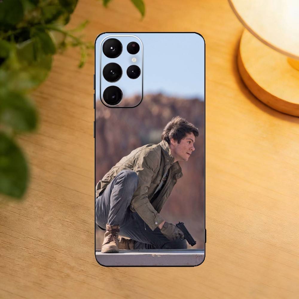 Dylan OBrien Send Help phone Case For Samsung S25,24,21,22,23,30,Ultra,20,Plus,Fe,Lite,Note Soft Black Cover