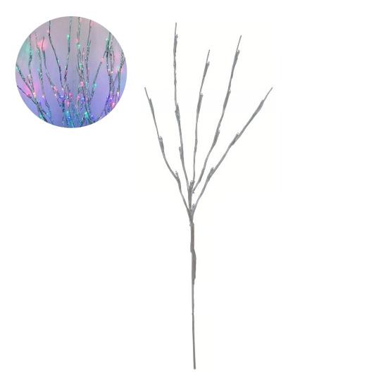 Искусственная елка, гибкие светящиеся ветки, ночник, мягкий свет, режим постоянного включения, питание от батареек, светодиодные ветки, декор