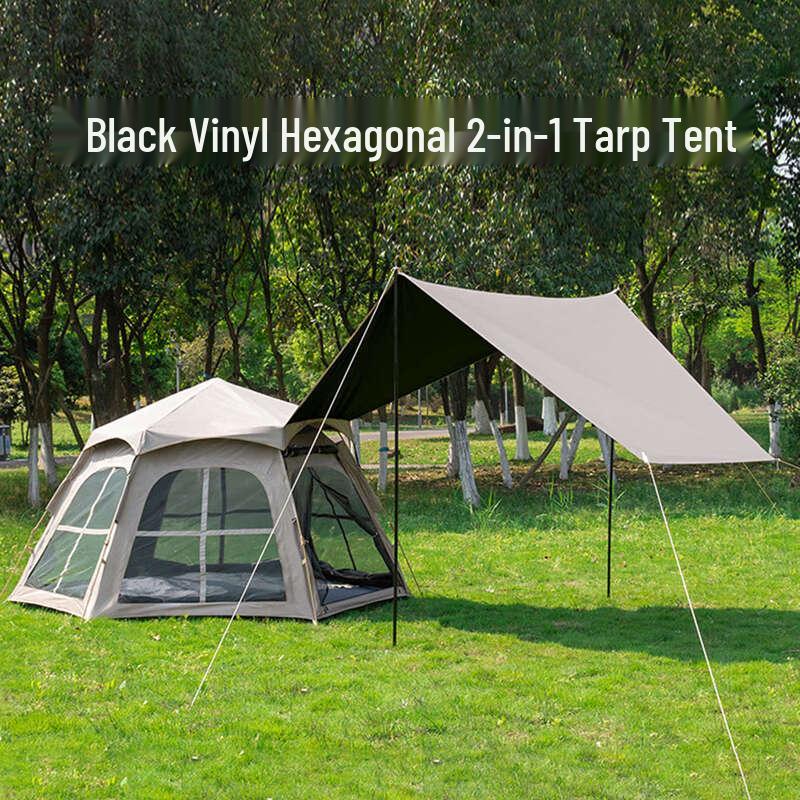 ZISIZ Outdoor Automatic Folding Camping Tent