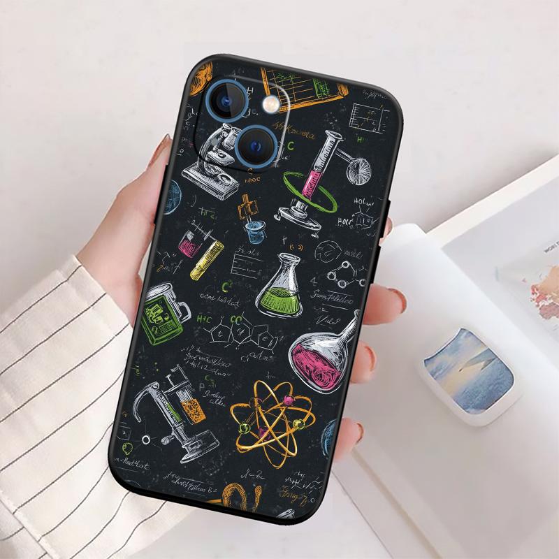 RP17 Chemical Maths Equation Formula Phone Case for OPPO A3 Pro A72 A74 A76 A77 A77S A78 A79 A94 A95 A18 A40M A58