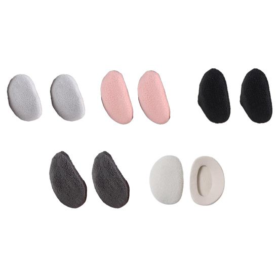 1 пара зимних наушников-муфт, теплые фланелевые, легкие, с тонкой окантовкой, портативный универсальный зимний аксессуар