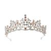 Alloy Rhinestone Hair Accessories Crown Bridal Tiara High-end Princess Hair Crown Wedding Accessories Jewelry Crown