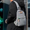 Модная мужская нагрудная сумка, большая вместимость, деловая поездка, дорожная сумка через плечо, многофункциональная сумка для отдыха