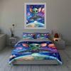 Alien-themed spaceship. Bedding Duvet cover sets Duvet covers Pillowcases gifts (1 * Duvet Cover 2 * Pillowcases, without duvet insert)