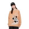 Li-Ning X Disney Co-Branded Cartoon Print Casual Sport Pullover Sweatshirt Women Tops Pink AWDQ584-2