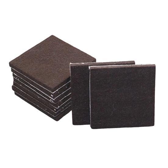 18/32/50 Pcs Furniture Pads Cuttable Felt Anti-slip Floor Protector for Chairs And Table Protects Floors Furniture Foot Pads for Bedroom Living Room