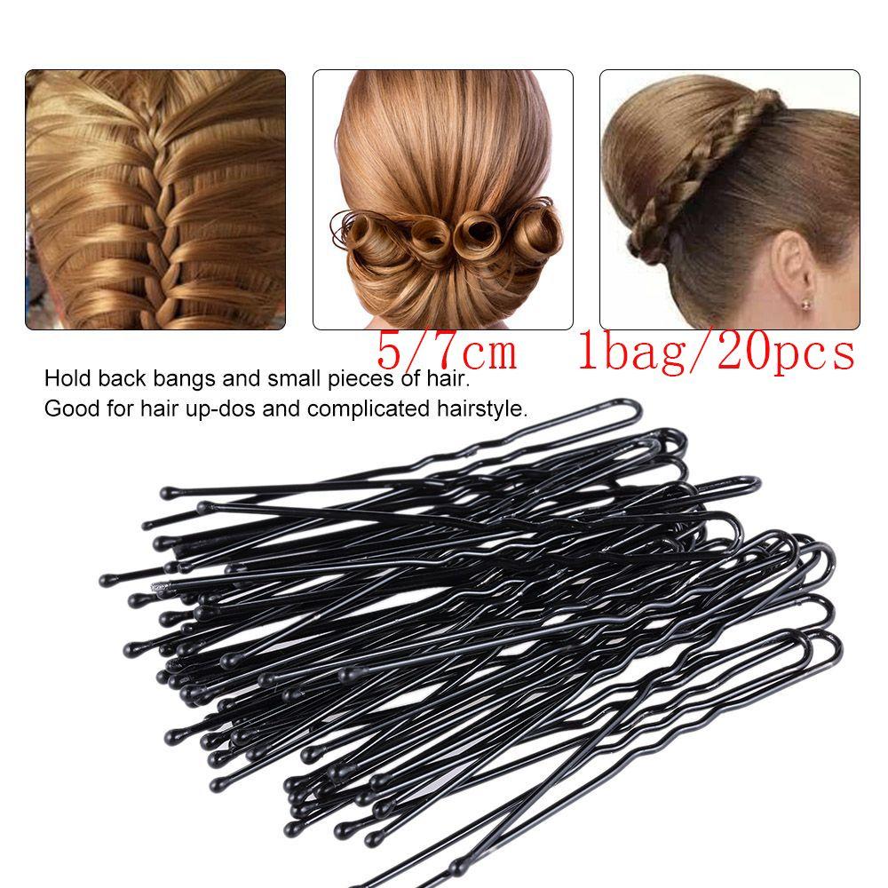 20PCS Hot Headwear Bridal Hairstyle Tool Alloy Waved Hair Pins Hairclips U-shaped Barrette