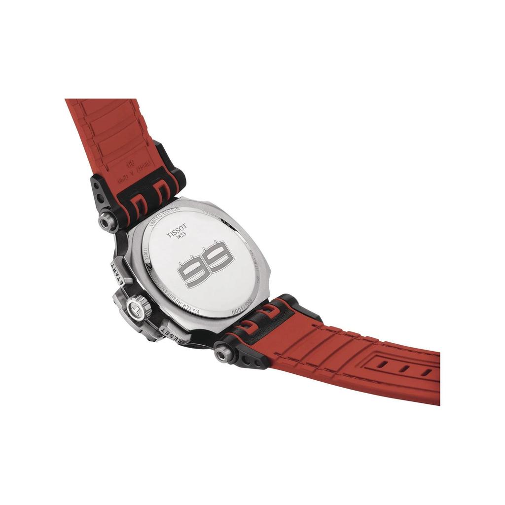 Tissot Коллекция Race Кварцевый механизм Мужские часы Часы 43 мм 43*47,6 мм Черный циферблат Корпус из нержавеющей стали T115.417.27.057.02