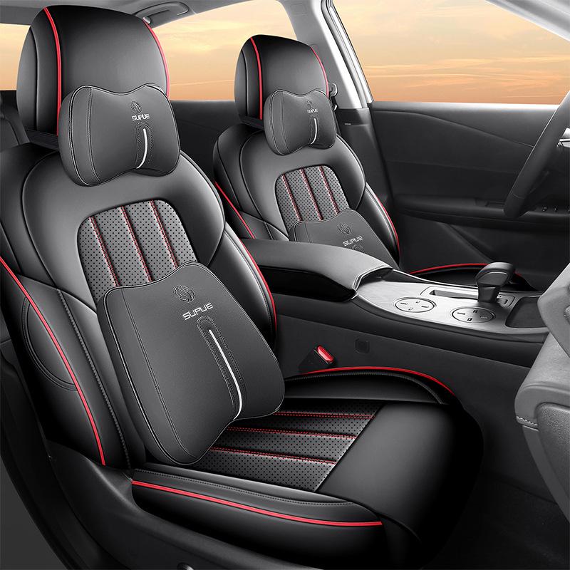 Дышащие кожаные чехлы на сиденья для Altima 2026, всесезонные подушки с полным охватом