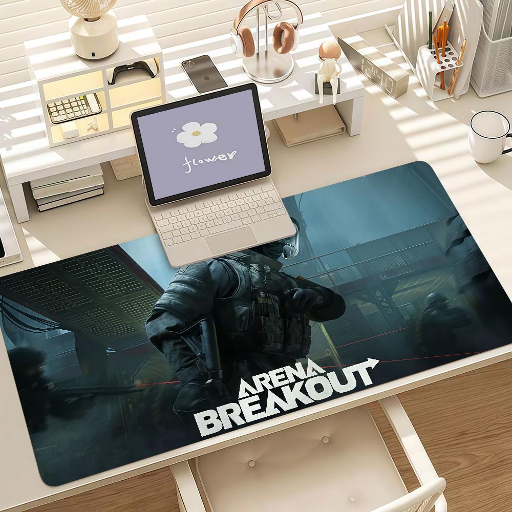 Game Arena Bbreakout Mouse Pad Anti Slip Rubber Edge Locked Thickened Laptop Gaming Desk Mat