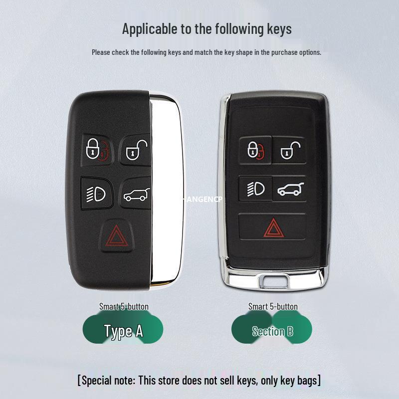 Совместимо с наборами ключей Land Rover Range Rover, Velar, Sport, Evoque L, Discovery 4/5, унисекс клипсы для ключей.