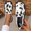 European and American Fashion Large Size Women Vulcanized Shoes  New Mixed Colors Casual Shoes for Women Flat Sole Loafers