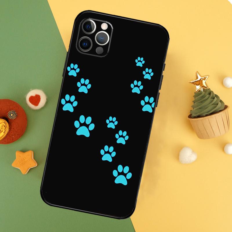 Cat Dog Paw Design Phone Case For iPhone 17 16 16E 15 14 12 11 13 Pro Max 12 13 Mini 17Air Shockproof Cover