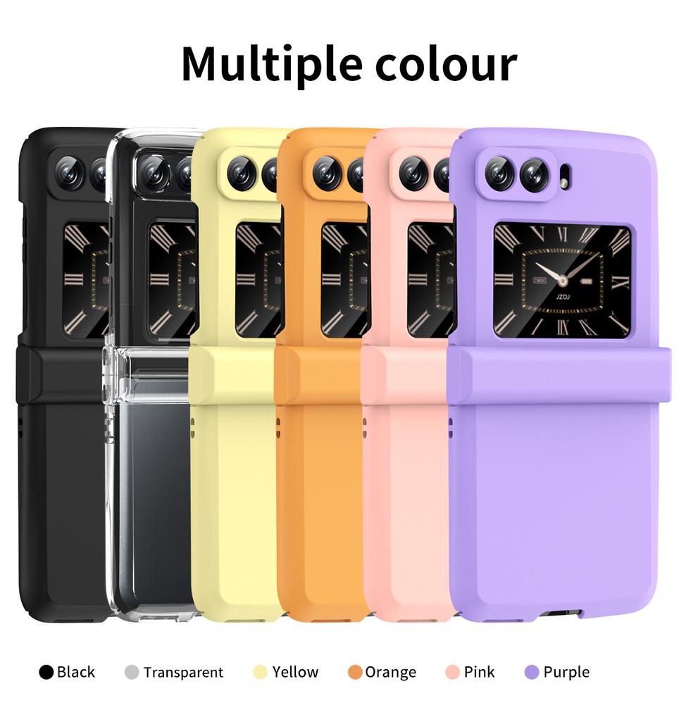 Шарнирный чехол для Motorola Moto Razr 2022, шарнирный чехол, полная защита, ультратонкий жесткий чехол для телефона Motorola Razr 3, Fundas