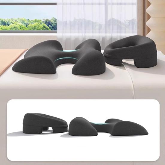 Yousheng Face Down Pillow Memory Foam Head Cushion Chest Cushion Massage Prone Cushion for Home SPA Sleep Postoperative Recovery