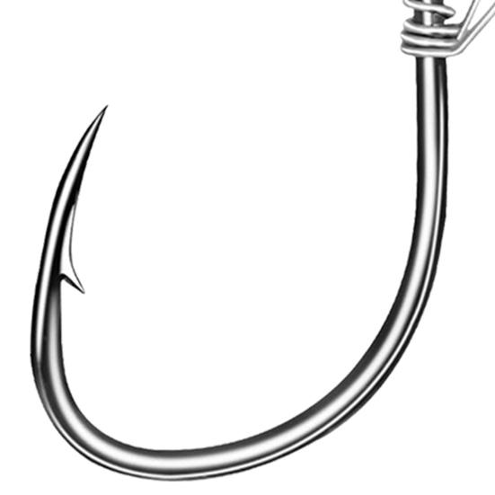 12/30Pcs Live Shrimp Fixing Hook Heavy Duty Metal Barbed Fishhook Bass Carp Catfish Fishing Hook Freshwater Saltwater Fishing Accessories