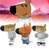 Meme Guy Chill Cartoon Dog Plush Toy Stuffed Animal Doll Kids Birthday Gift