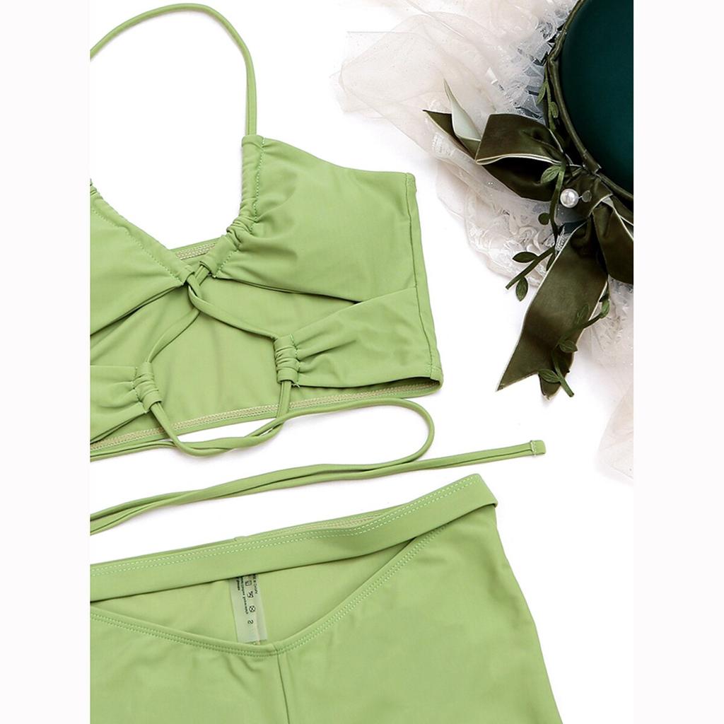 Сексуальные женские купальники, женские шорты, купальники, бикини с лямкой на шее, комплект бикини с пуш-ап, купальный костюм, пляжная одежда, купальные костюмы