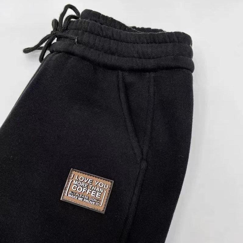 Зимние тренировочные брюки из овечьей шерсти, женские повседневные теплые шаровары, утолщенные флисовые подкладки, мешковатые брюки-джоггеры