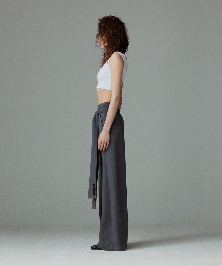 Meuameu Tie-Up Sleeve Pants
