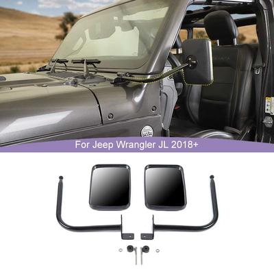 Зеркало заднего вида на шарнире двигателя для Jeep Wrangler JL Gladiator JT 2018, аксессуары для стайлинга автомобилей