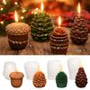 3D Силиконовая форма для свечей "Шишка" DIY Рождественская Шишка Ароматерапия Гипсовая Форма для изготовления свечей Желудь Шишка Ручная работа Домашний Декор