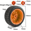 1/10 1/8 RC Short Course Tires Truck Tires OD 4.33" And Wheels 12mm 14mm 17mm Hex for 1:8 1:10 Scale Off Road Truck Car Traxxas