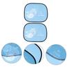 VORCOOL 2pcs Car Sun Shade Film Sunshade Cartoon Car Blind Sun Shade Curtain Sun