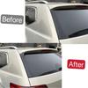 Car Rear Window Side Spoiler Fit For VW Teramont Atlas 2017 2018  ABS  Splitter Trim Sticker Exterior Parts Gloss Black