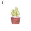 2.5-3.4cm 1/4Pcs Funny Cactus Flower Figurines Resin Cactus Miniatures Micro Ornaments DIY Mini Sculpture Decoration Crafts