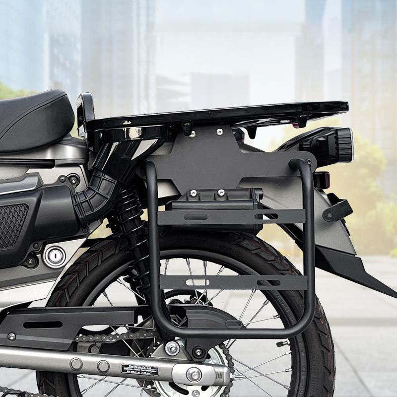 Кронштейн-держатель для боковых сумок мотоцикла для Honda CT125 Универсальный прочный алюминиевый аксессуар