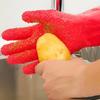 Quick Peeling Potato Cleaning Gloves Peel Vegetables Fruit Skin Scraping Fish Scales Latex Glove Work Gloves Kitchen Accessories