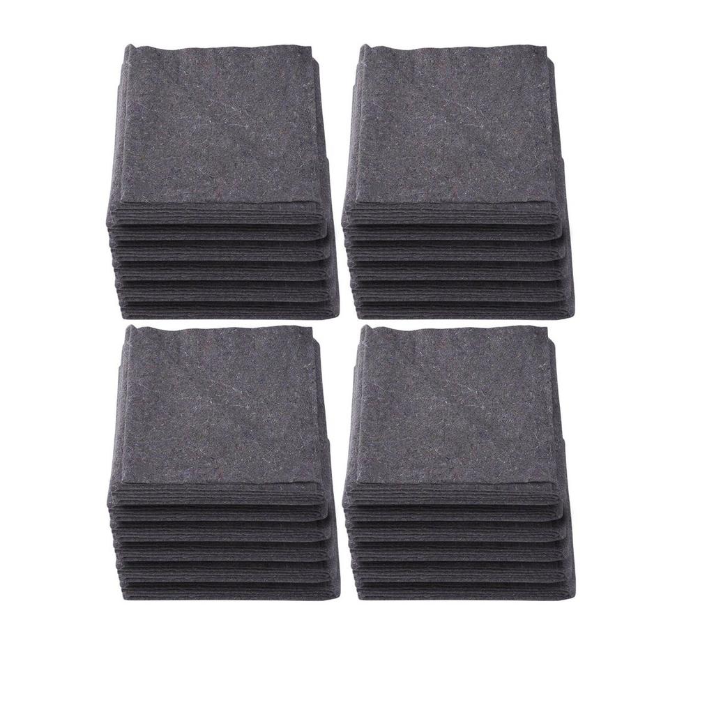 Moving Blankets, 72" x 54", 21 lbs/dz Weight, 24 Packs, Professional Recycled Cotton Packing Blanket, Large Heavy Duty Shipping Mover Pads Perfect for