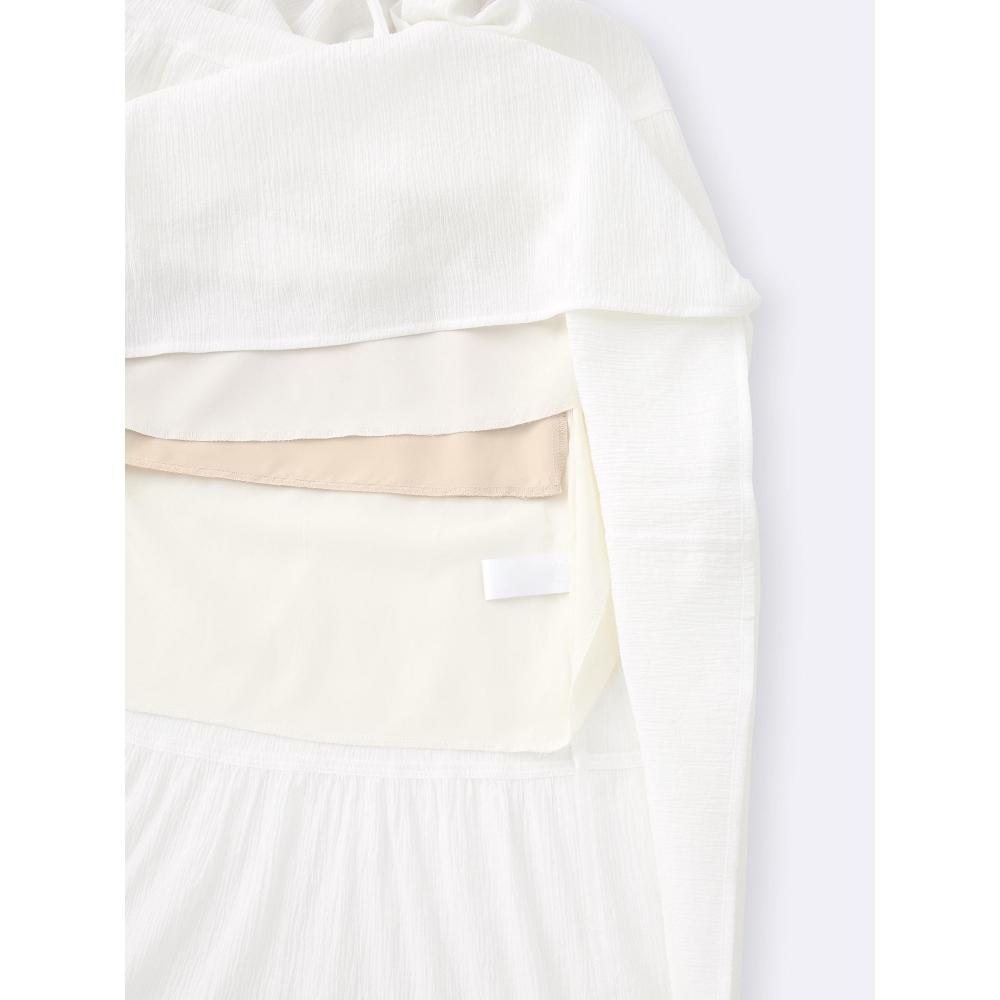 GU by Uniqlo Юбка макси с ярусами+версия для США 