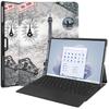 Чехол для Microsoft Surface Pro 10/Pro 11 из ПУ кожи с принтом, подставка-фолио, чехол для планшета