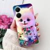 Чехол для Xiaomi Poco X7 Pro 5G Модный Цветочный Королевский Узор Мягкий Силикон Прозрачная Крышка Телефона Для Xiaomi Poco X7 PocoX7 Pro Fundas