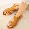 Fashion 2024 Summer Women's Sandals Roman Sexy Open Toe Shoes Comfortable Womens Flat Shoesoutdoor Beach Slip On New Sandalias Femininas