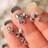 Light Chrome Rhinestones Glass Rhinestones for Shoes