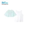 361° Girls' Layered Short Sleeve T-Shirt Two-Piece Set