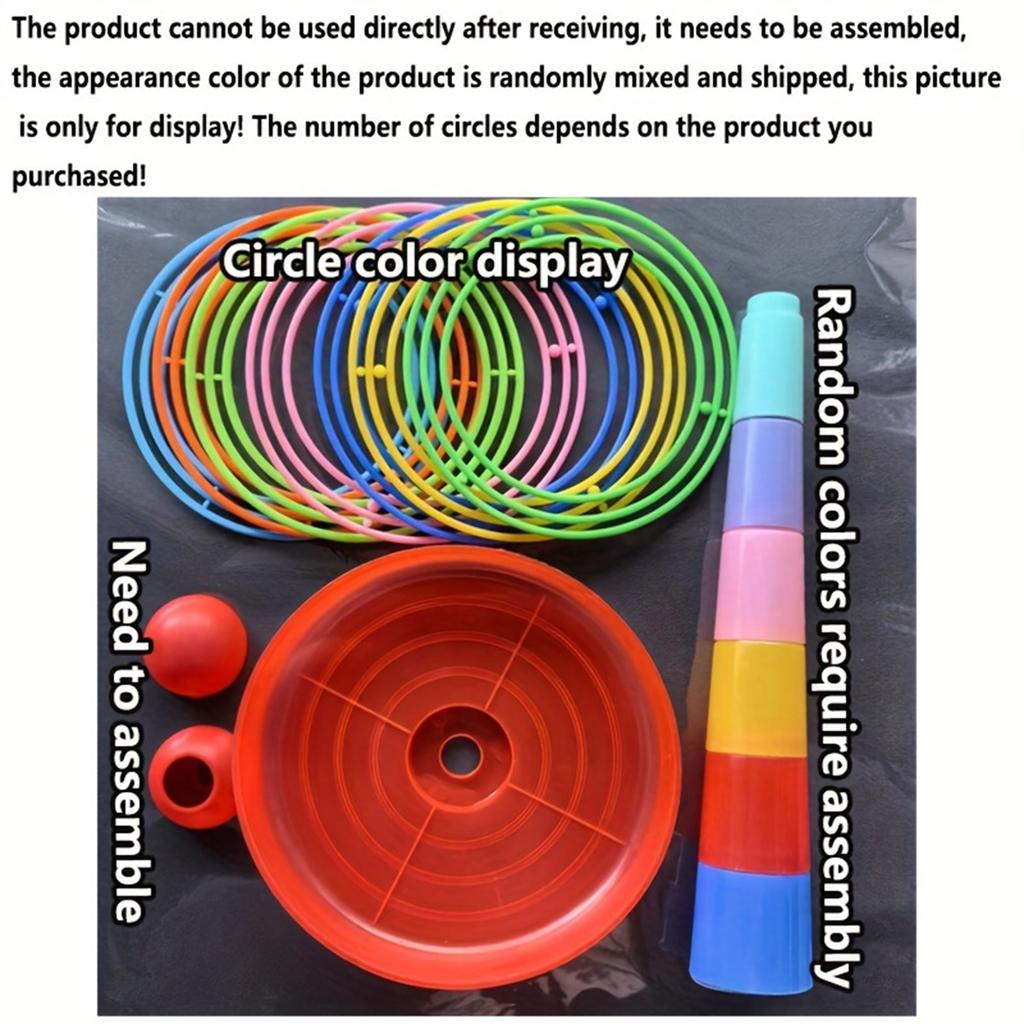 Детский набор для метания кольца Интерактивная игрушка для родителей и детей