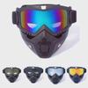 Retro Full-Face Motorcycle Goggles & Mask for Men and Women