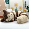 Kawaii Pokemon Sleep Cubone Slowpoke Chikorita Psyduck Lucario Piplup плюшевые игрушки-подушки Lapras Furret Dragonair Mew Peluche Doll