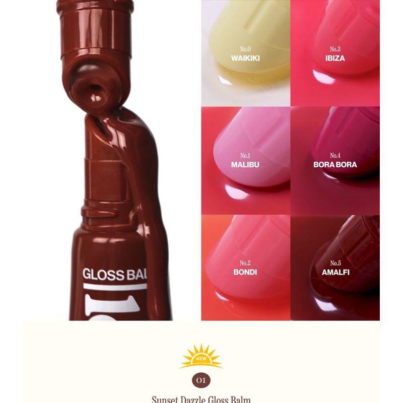 UNLEASHIA - Sunset Dazzle Gloss Balm - 6 Colors