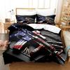 Gaming AK 47 Bedding Set Single Twin Full Queen King Size PUBG Bullet Bed Set Aldult Kid Bedroom Duvetcover Sets 3D Print 025