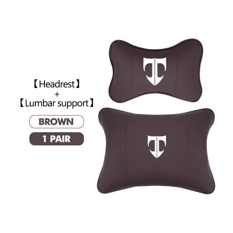 pujhx9 For Hyundai Car Styling Seat Headrest Waist Pillow Neck Support Neck Pillow Tuscani II III IV Tuscani Coupe Tiburon I30 I20 IX35